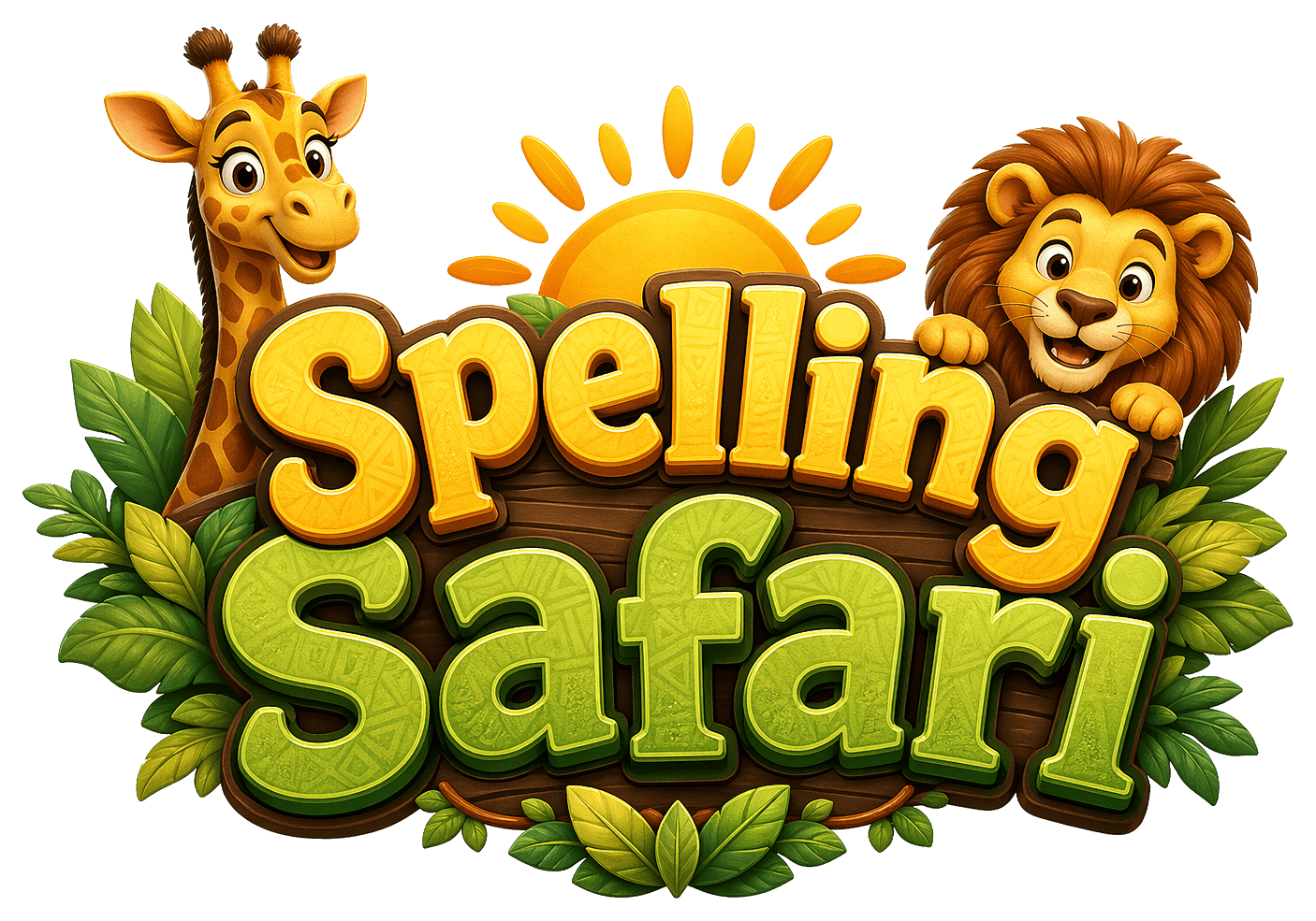 Spelling Safari Savanna logo